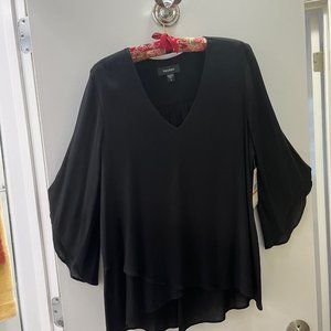 Karen Kane black blouse NWT